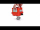 Válvula de bola de acero inoxidable Elephant BVMP.316.230-ISO PSI914, material del cuerpo - acero inoxidable AISI 316, material de la bola - acero inoxidable AISI 316, sello - PTFE, roscado, actuador eléctrico de cuarto de vuelta Elephant-110/220В