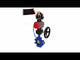 Vanne papillon d'eau Elephant WBV1631N-2W-Fb-H, matériau du corps - fonte QT450, matériau du disque - acier inoxydable AISI 304, joint - NBR, actionneur pneumatique PA-DA double action, 4V320-10 220V, BKV APL-510N EX, volant MON