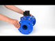 Electroválvula eléctrica de dos vías de acción indirecta normalmente cerrada Elephant VSF-602N-PU-NC NBR 24В, material del cuerpo: hierro fundido, junta: NBR