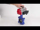 Vanne papillon d'eau Elephant WBV1616N-2W-Fb-H, matériau du corps - fonte QT450, matériau du disque - fonte QT450, joint - NBR, avec actionneur pneumatique double action PA-DA, 4M310-08 24V