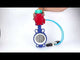 Water Butterfly Valve Elephant WBV3432P-2W-Fb-H DN40-300 16 bar body - WCB carbon steel, disc - 316L stainless steel, seal - PTFE, with pneumatic actuator PA-DA-XXX, pneumatic distributor 4V320-08 220V and ALS200D magnetic switch