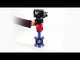 Vanne papillon d'eau Elephant WBV1616E-2W-Fb-H, matériau du corps - fonte QT450, matériau du disque - fonte QT450, joint - EPDM, avec actionneur pneumatique double effet PA-DA, positionneur rotatif électropneumatique YT-1000RSN sans rétroaction