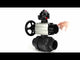 Ball valves Elephant BV4242E-FP-GRM-ISO, body material - UPVC, ball material - UPVC, seal - EPDM, with pneumatic actuator double action PA-DA-105-1 and LSU APL-510N EX