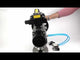 Ball valves Elephant BV3232P(3pc)-FP-F-ISO-H DN65-80 16 bar, three-piece full bore flanged, stainless steel SS304, seal - PTFE, with pneumatic actuator PA-DA-105-1 double acting, with pneumatic distributor 4V320-08 220V, with LSU APL-410N EX