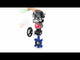 Vanne papillon d'eau Elephant WBV1631E-2W-Fb-H, matériau du corps - fonte QT450, matériau du disque - acier inoxydable AISI 304, joint - EPDM, actionneur pneumatique PA-DA double action, positionneur YT-1000RSN sans rétroaction, volant MON,