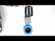 Butterfly valves Elephant WBV1331E-2W-F-H flanged, body - cast iron GGG40, disc - stainless steel 304, seal - EPDM, with electric quarter turn actuator Elephant QTSA-N-EM-O0-220VAC