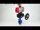 Válvula de mariposa de agua Elephant al-316l-epdm-elephant-da-hdm, material del cuerpo - aleación de aluminio, material del disco - acero inoxidable AISI 316L, sello - EPDM, actuador neumático operado