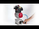 Ball valves Elephant BV3232P(3pc)-FP-W-ISO-H WDVF DN15-32 63 bar full bore, body - 316 stainless steel, seal - PTFE, for welding, with PA-DA pneumatic actuator, pneumatic distributor 4V320-10 220V, LSU APL-410N EX, ATU AFC2000