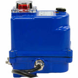 Actuador eléctrico de cuarto de vuelta Elefante 003 azul 24 V