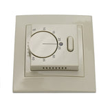 Termorregulador de calefacción por suelo radiante Elephant T03SM, material del cuerpo: plástico, color: beige, control manual