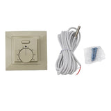 Termorregulador de calefacción por suelo radiante Elephant T03SM, material del cuerpo: plástico, color: beige, control manual