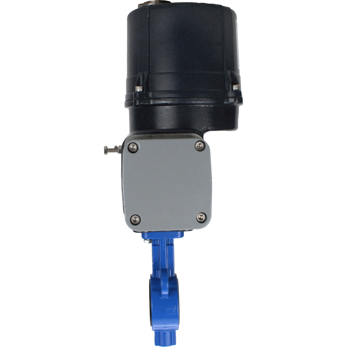 Butterfly valves Elephant WBV0232E-2W-Fb-H interflanged, body - aluminium alloy, disc - 316L stainless steel, seal - EPDM, with electric quarter turn actuator Elephant QTSA-N-EM-O0-220VAC