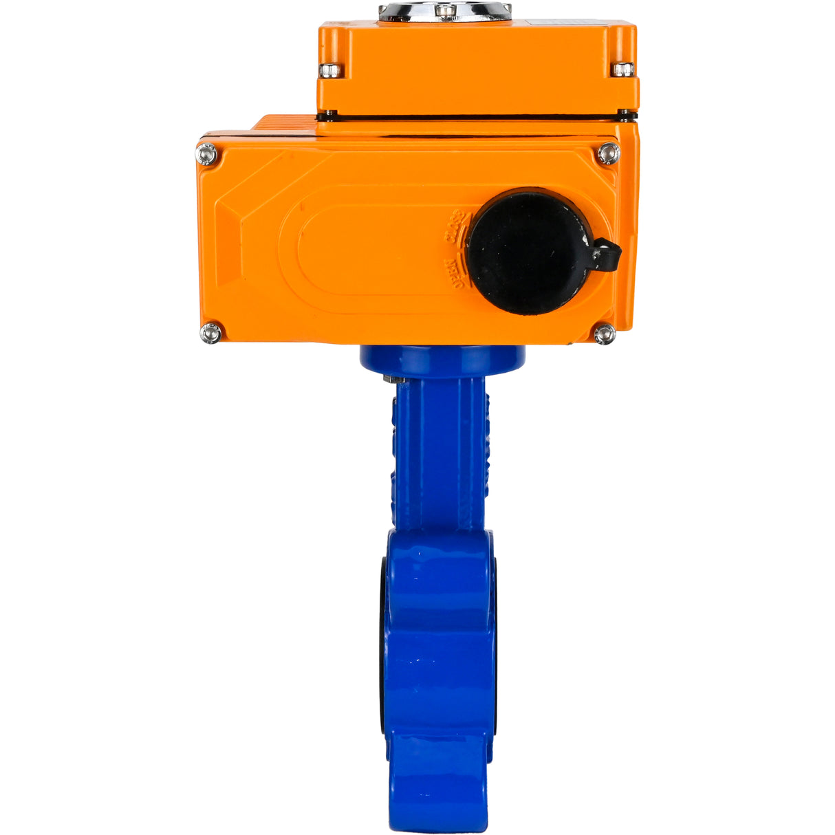 Vanne papillon d'eau Elephant WBV1631N-2W-Fb-H, matériau du corps - fonte QT450, matériau du disque - acier inoxydable AISI 304, joint - NBR, actionneur électrique QT-N-EM-O1-380VAC-U1 380V