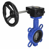 Válvula Mariposa de Agua Elefante WCB-316L-EPDM Material del cuerpo - Acero al carbono WCB, material del disco - Acero inoxidable AISI 316L, sello - EPDM con engranaje Elefante HAM