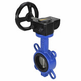 Válvula Mariposa de Agua Elefante WCB-316L-EPDM Material del cuerpo - Acero al carbono WCB, material del disco - Acero inoxidable AISI 316L, sello - EPDM con engranaje Elefante HAM