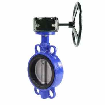 Válvula Mariposa de Agua Elefante WCB-316L-NBR material cuerpo - Acero al carbono WCB, material disco - Acero inoxidable AISI 316L, sello - NBR con engranaje Elefante HAM