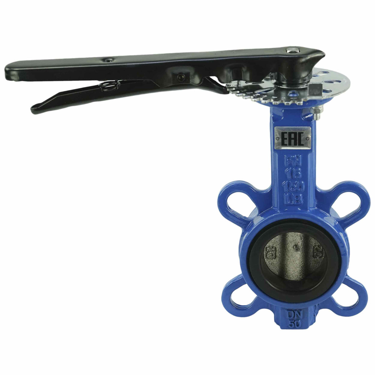 Válvula de mariposa de agua Elephant GGG50-316L-EPDM 232PSI, material del cuerpo: hierro fundido GGG50, material del disco: acero inoxidable 316L, sello: EPDM, operada por volante