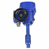 Válvula de mariposa de agua Elephant WBV1332N-2W-Fb-H, material del cuerpo: hierro fundido GGG50, material del disco: acero inoxidable 316L, sello: NBR con actuador eléctrico de 1/4 de vuelta Elephant QT-W (M) EX 220V