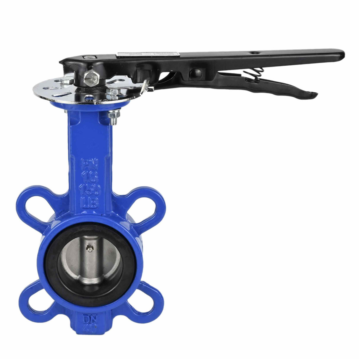 Válvula de mariposa de agua Elephant GG25-316L-NBR 232PSI, material del cuerpo - hierro fundido GG25, material del disco - acero inoxidable 316L, sello - NBR, operada por volante