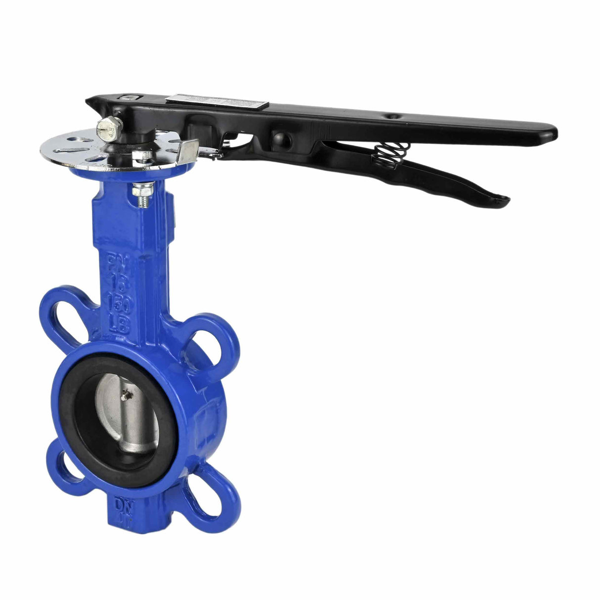 Válvula de mariposa de agua Elephant GG25-316L-NBR 232PSI, material del cuerpo - hierro fundido GG25, material del disco - acero inoxidable 316L, sello - NBR, operada por volante