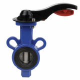 Válvula de mariposa de agua Elephant AL-316L-EPDM 232PSI, material del cuerpo: aleación de aluminio, material del disco: acero inoxidable 316L, sello: EPDM, operada con volante